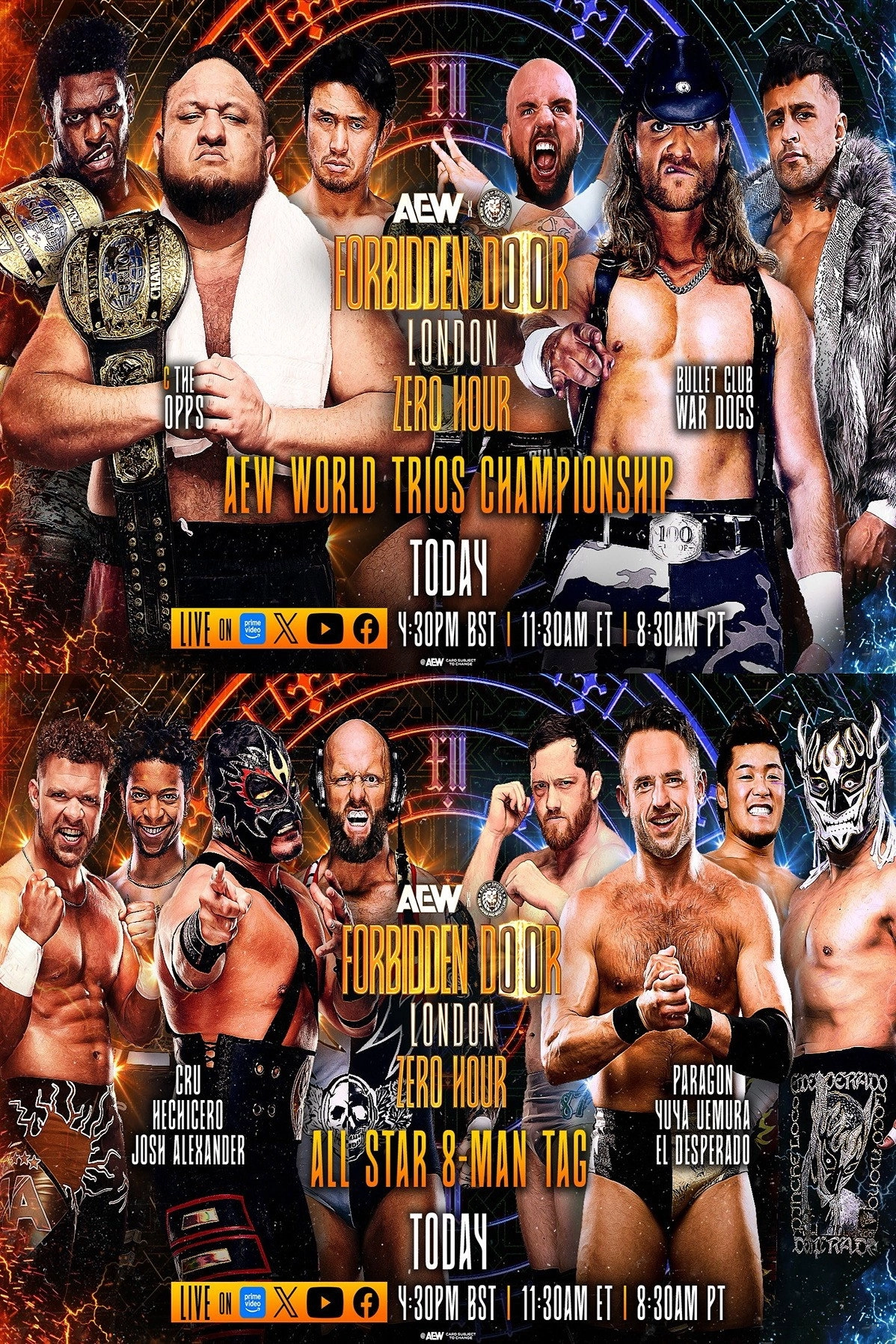 AEW x NJPW: Forbidden Door 2025 - Zero Hour