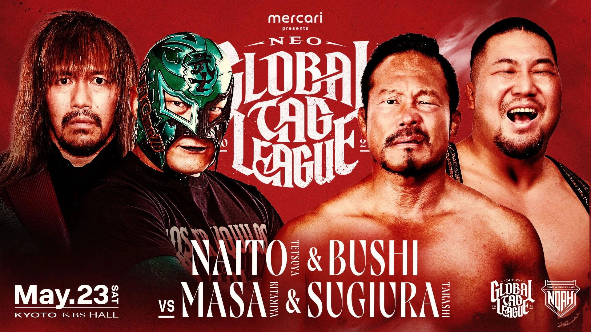 NOAH Neo Global Tag League 2026 ~ Day 1