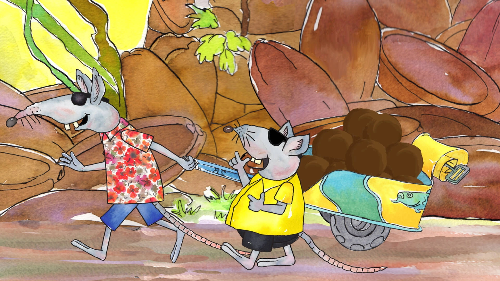 Circleen, Coco and the Wild Rhinoceros