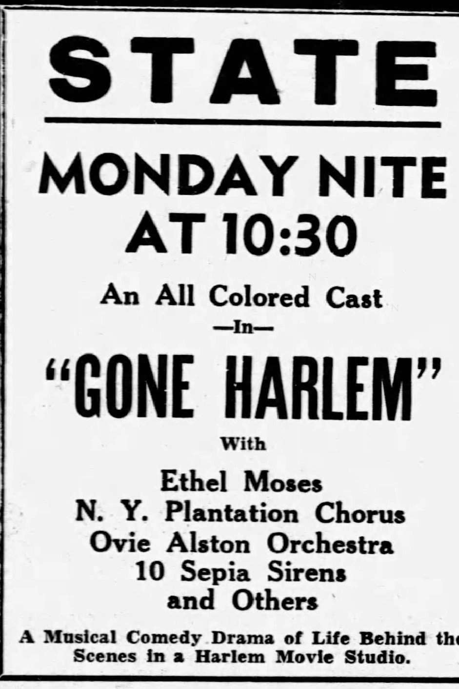 Gone Harlem