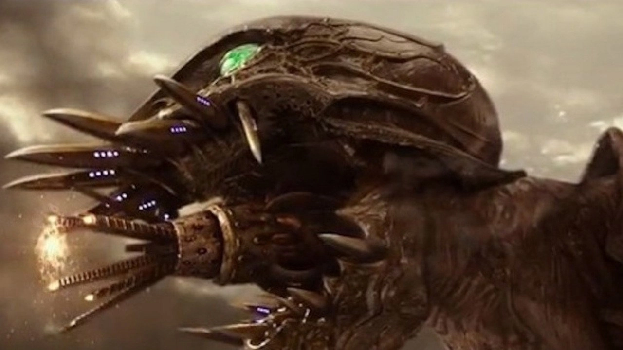 Giant God Warrior Appears in Tokyo