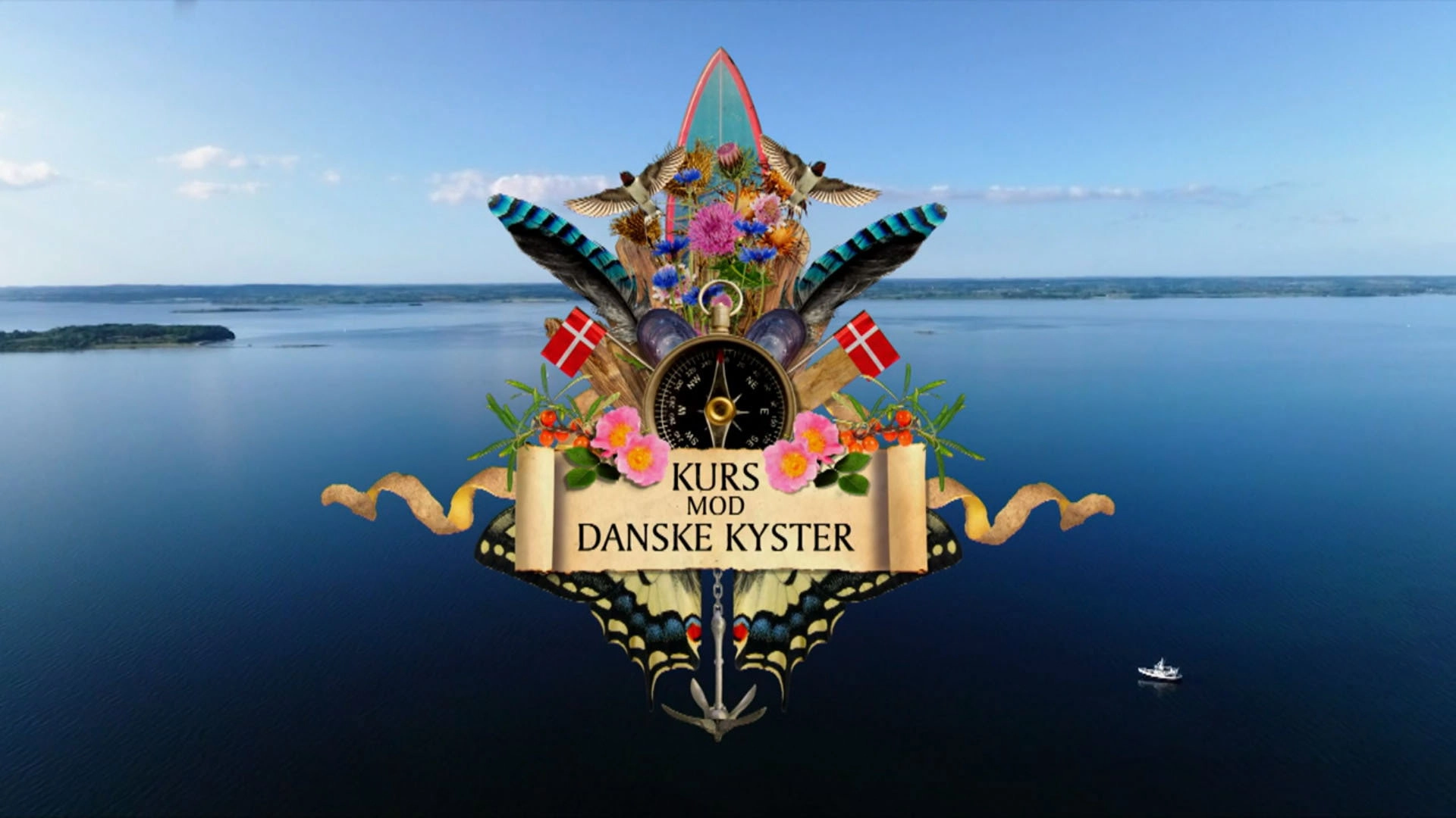 Kurs mod danske kyster