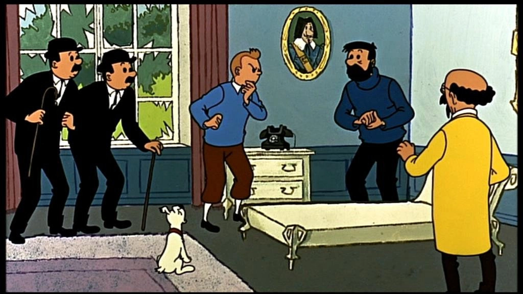 Les Aventures de Tintin, d'après Hergé