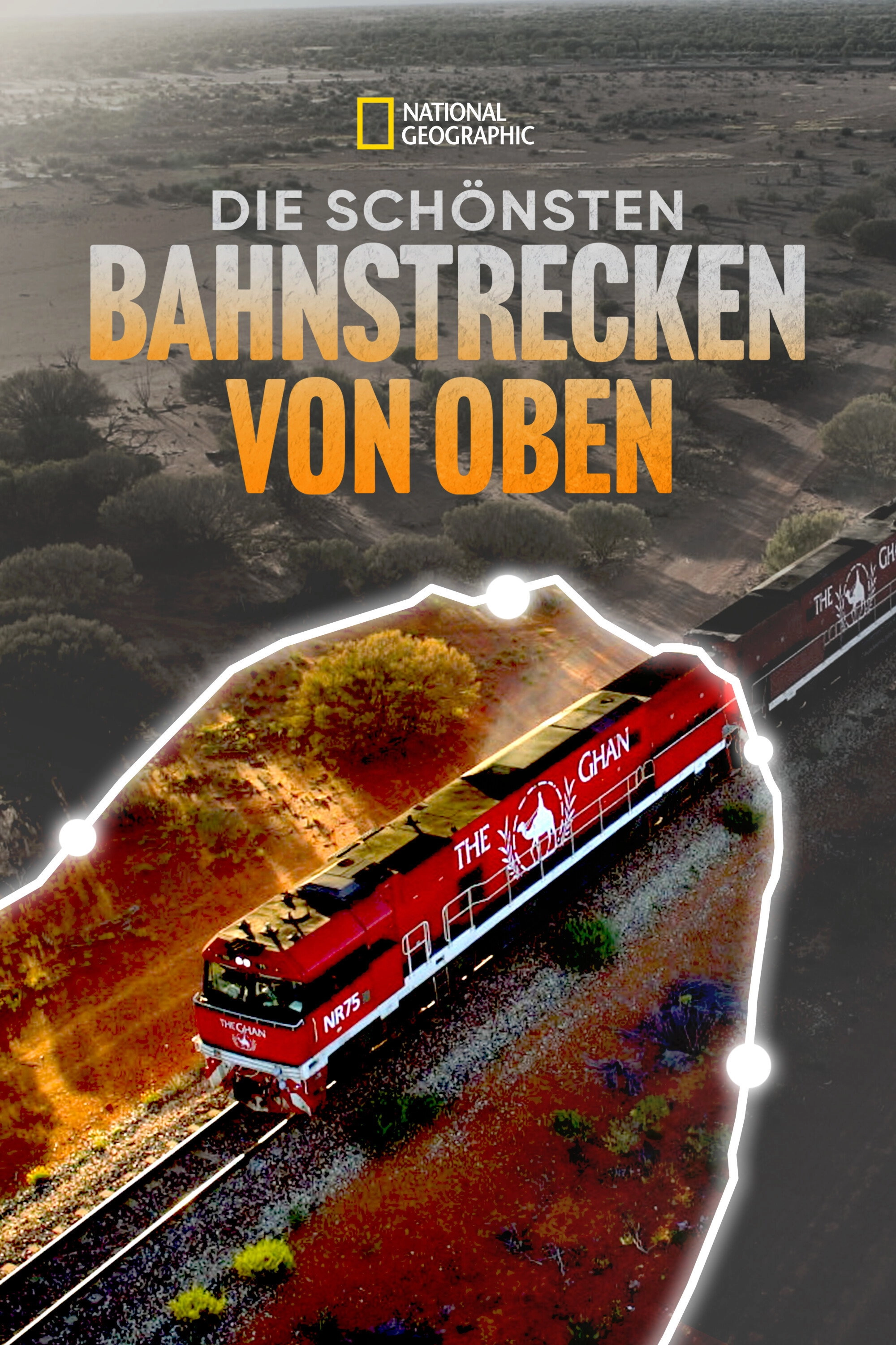 World's Greatest Train Journeys from Above