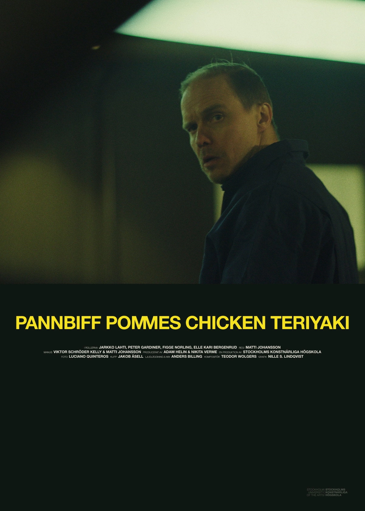 Pannbiff Pommes Chicken Teriyaki