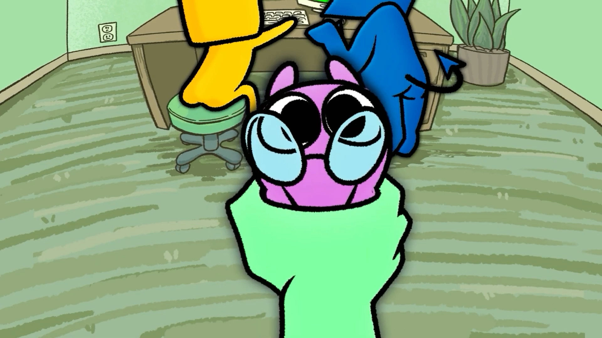 Glip and Geoffrey Go For a Spin
