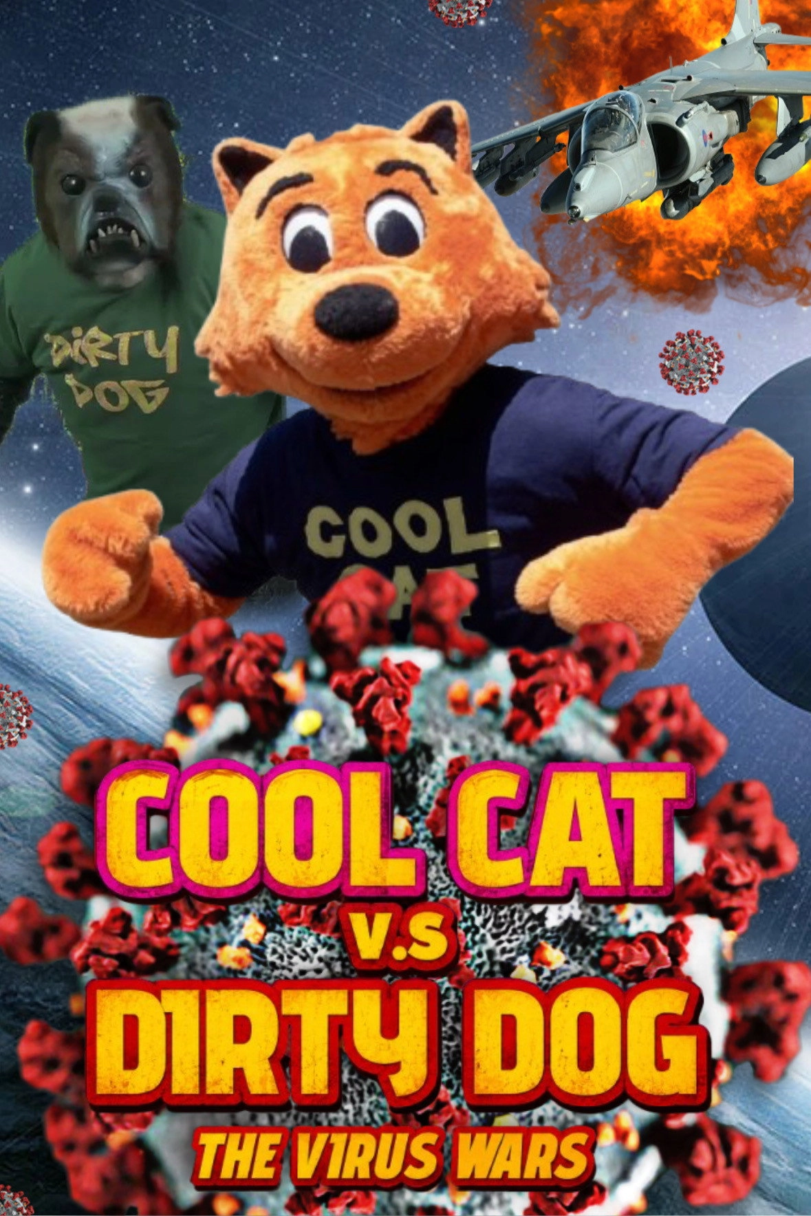 Cool Cat vs Dirty Dog 'The Virus Wars'