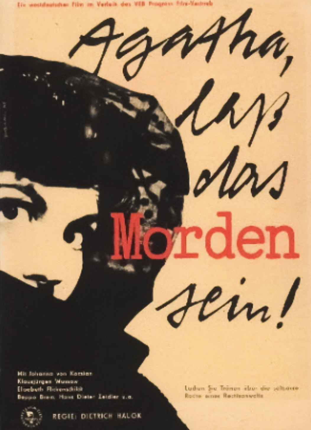 Agatha, let the murdering be!