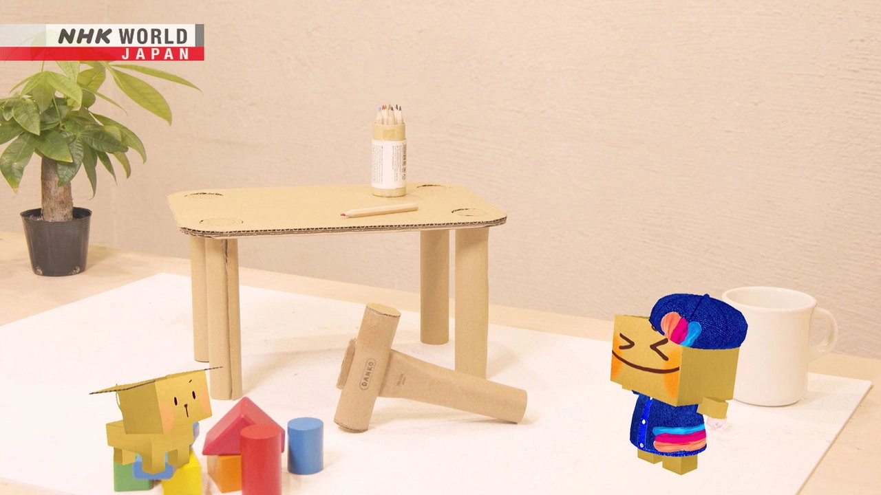 Danko&Danta, Cardboard Craft Creations!