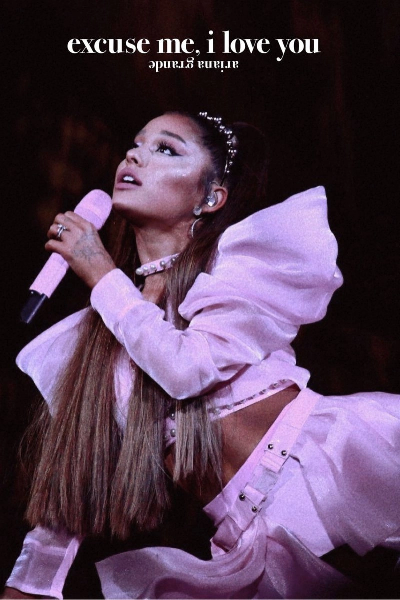ariana grande: excuse me, i love you