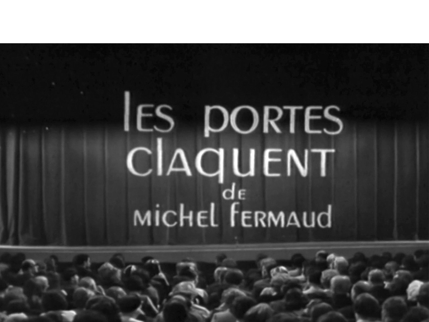 At Theatre Tonight
