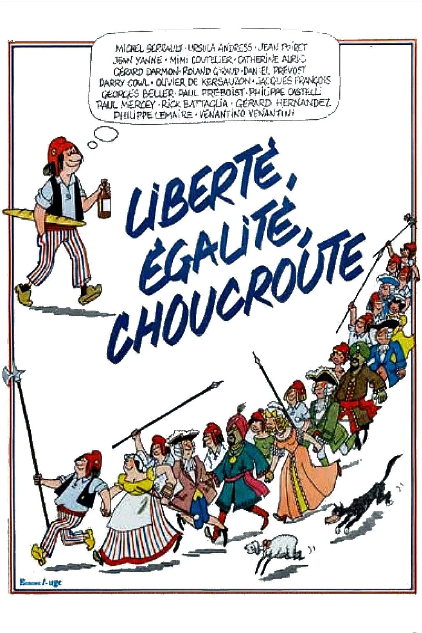 Liberté, égalité, choucroute