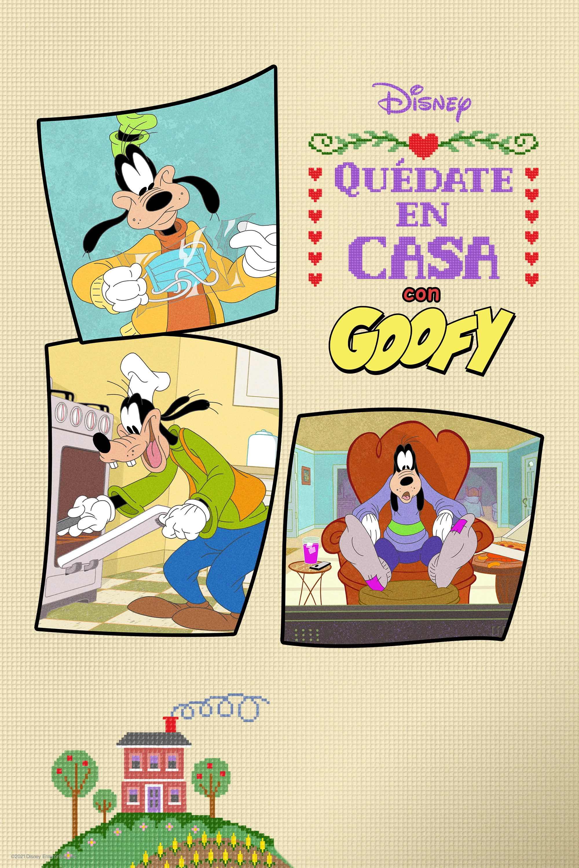Disney Presents Goofy in How to Stay at Home
