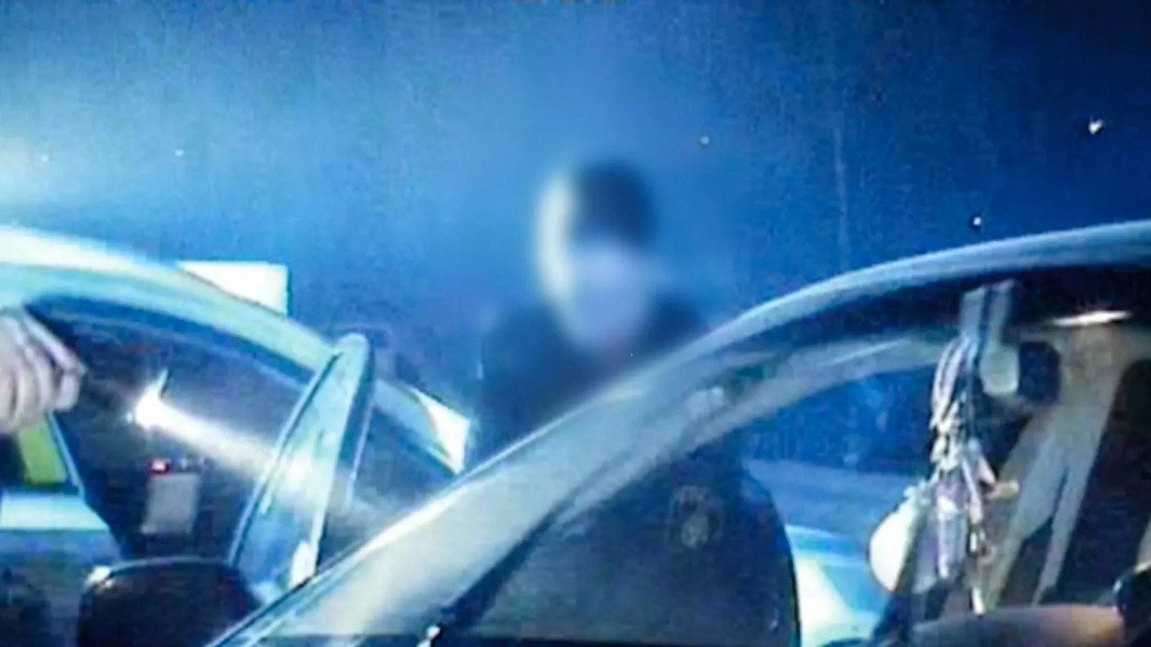 Fångat på polisens kamera