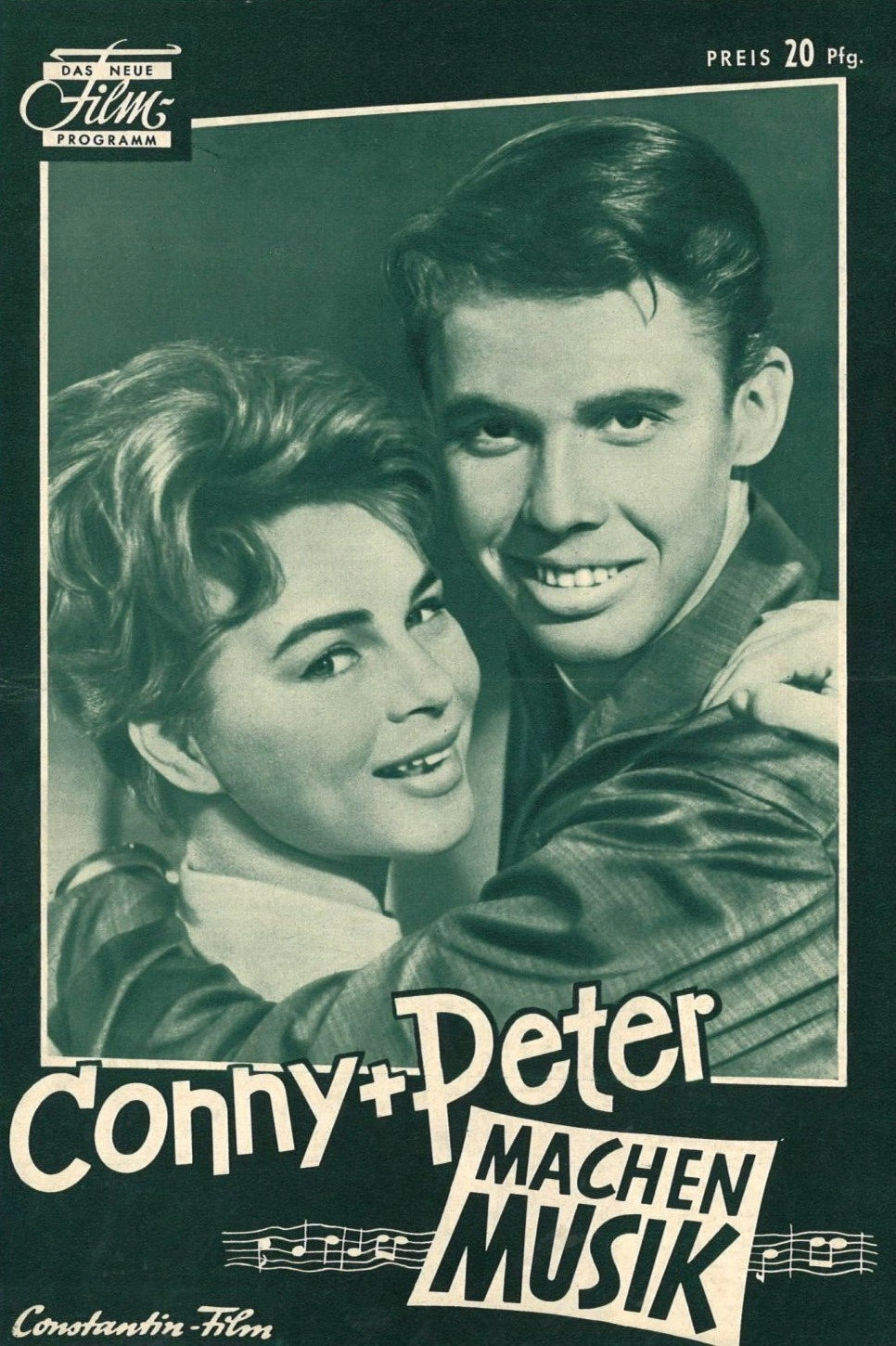 Conny und Peter machen Musik