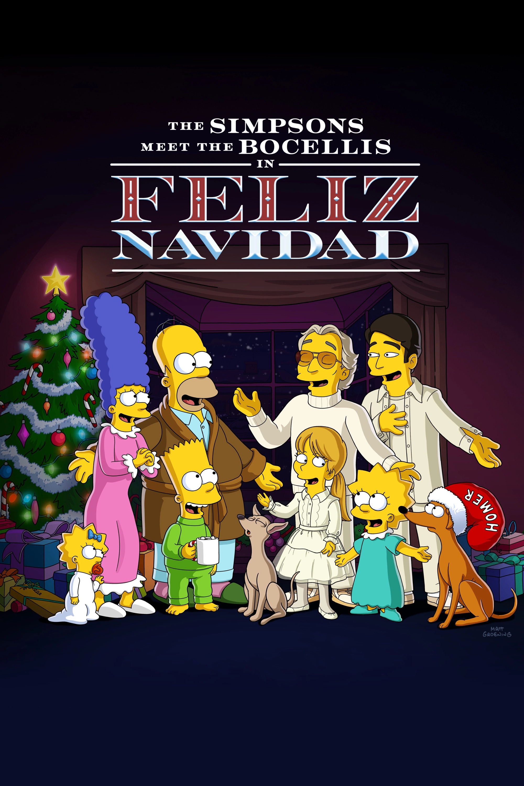 The Simpsons Meet the Bocellis in "Feliz Navidad"