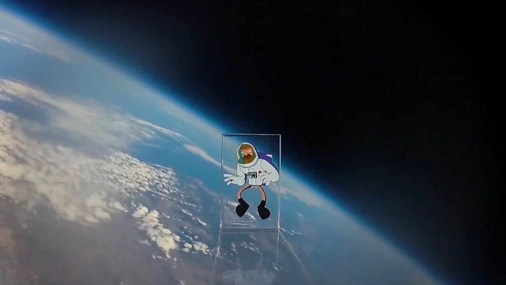 CRONONAUTA VA AL ESPACIO
