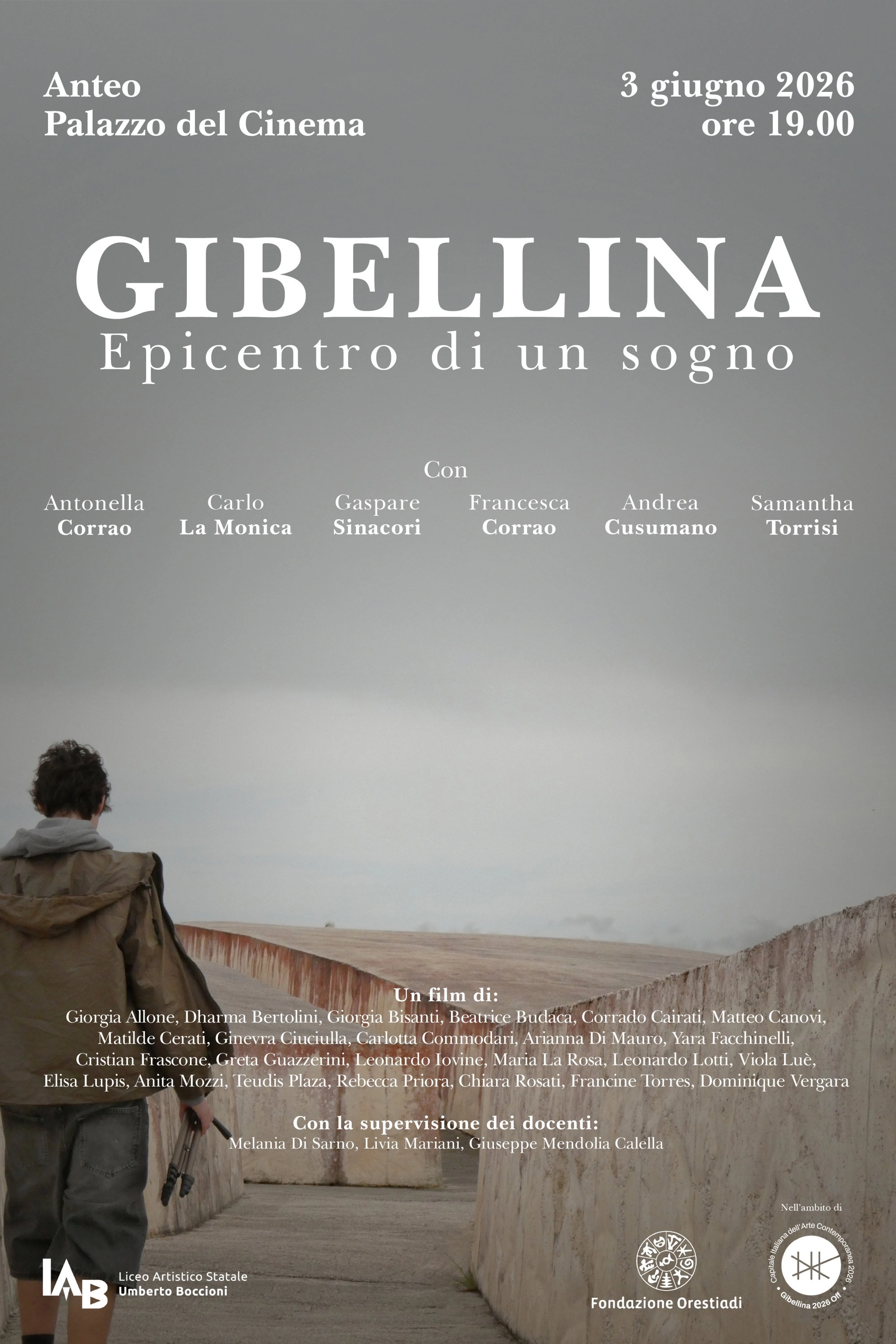 Gibellina, the epicenter of a dream