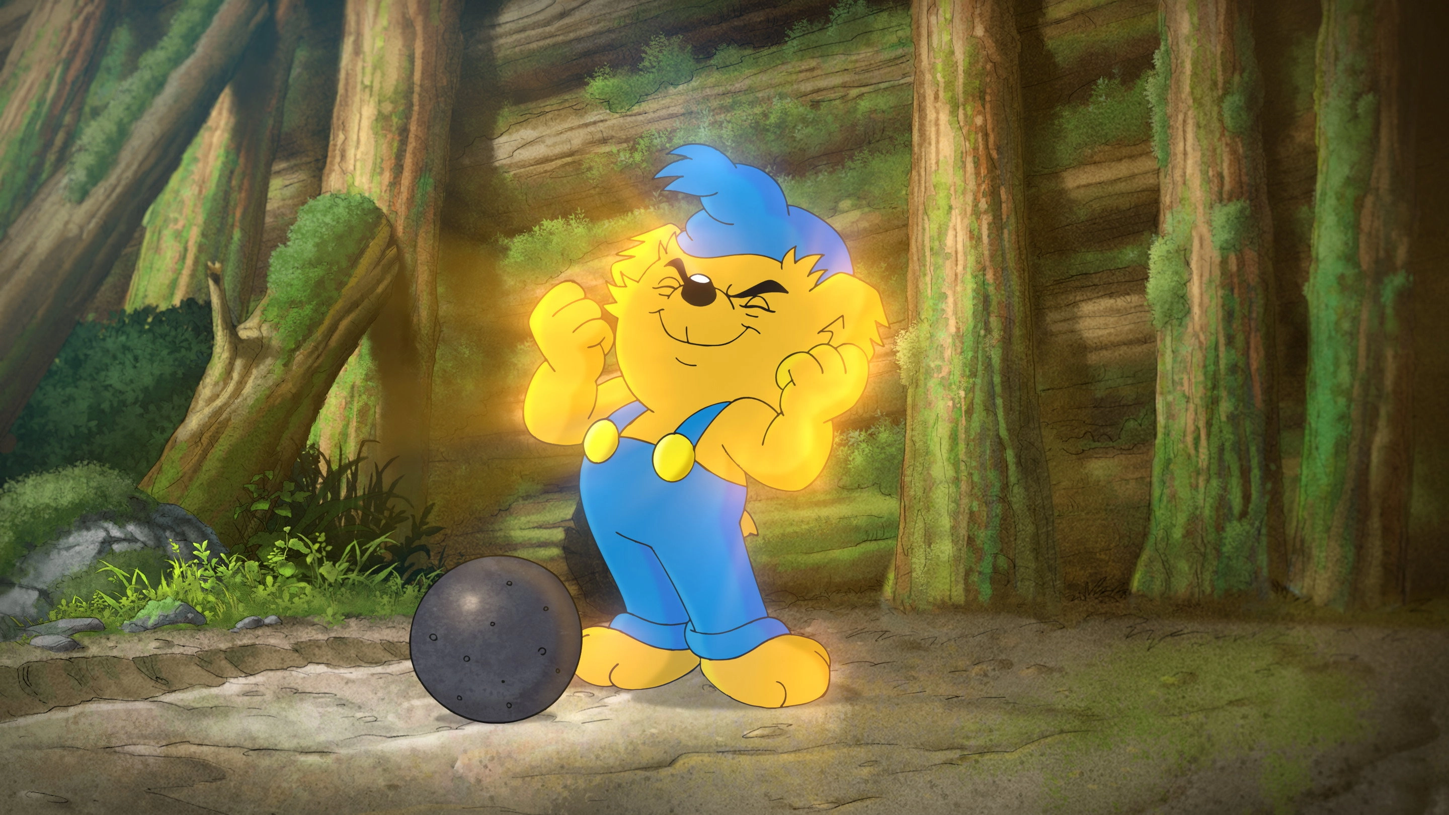 Bamse and the Witch's Daughter