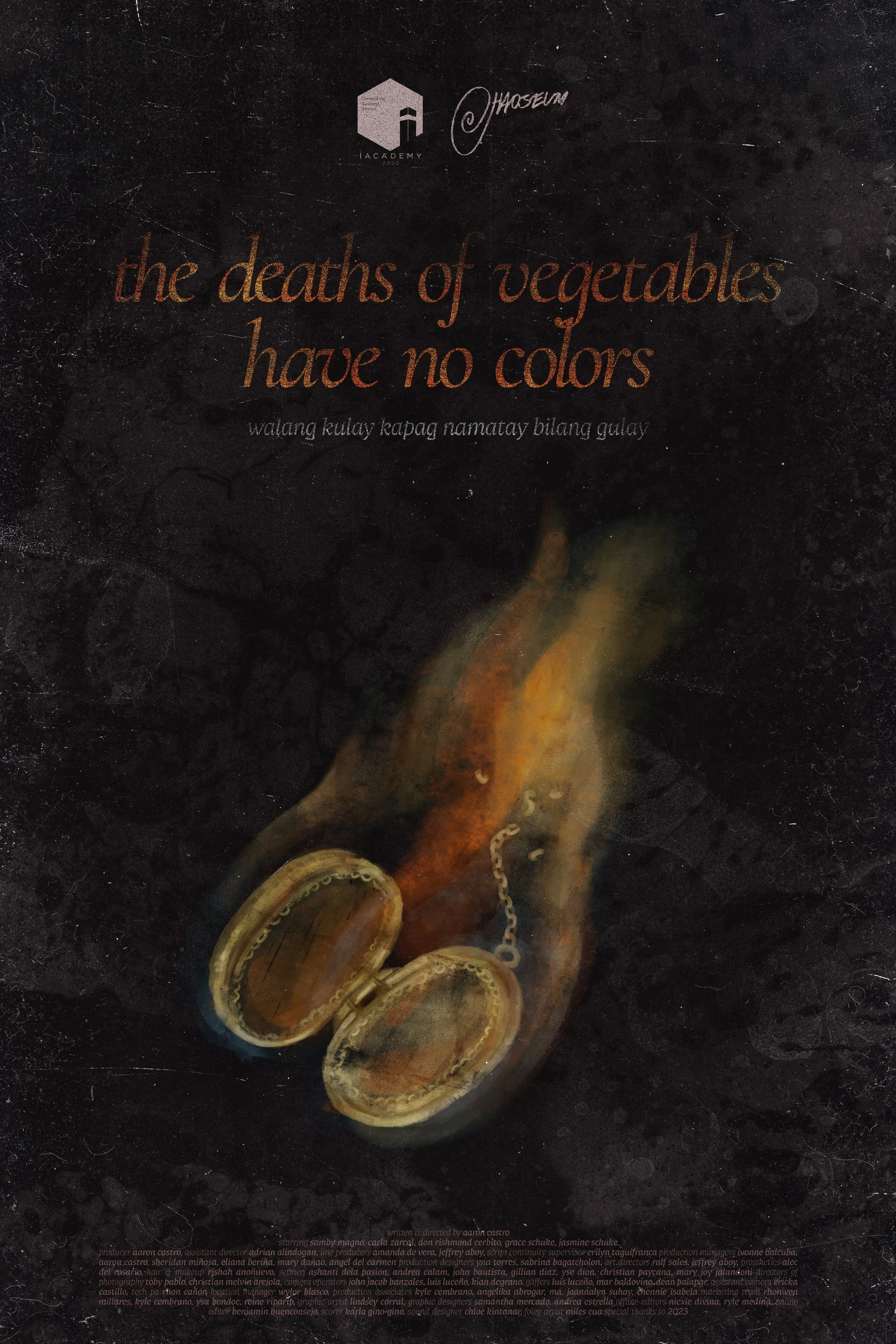 the deaths of vegetables have no colors