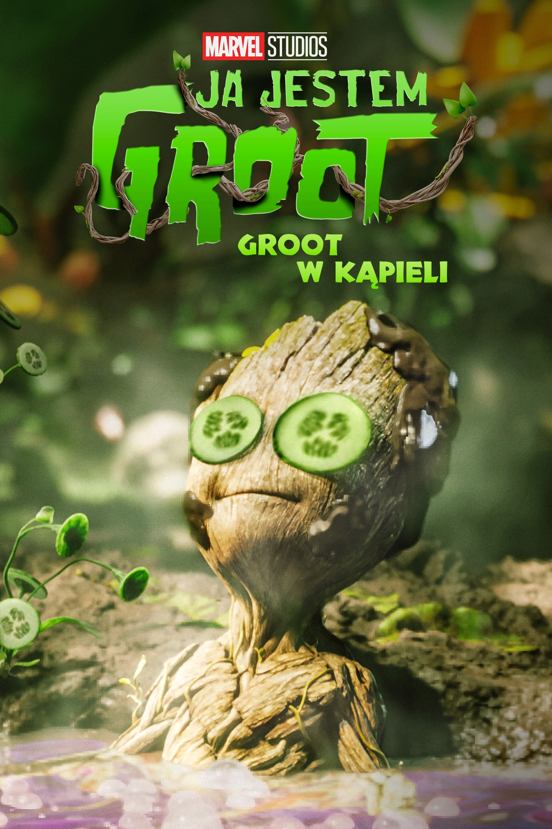 Groot Takes a Bath