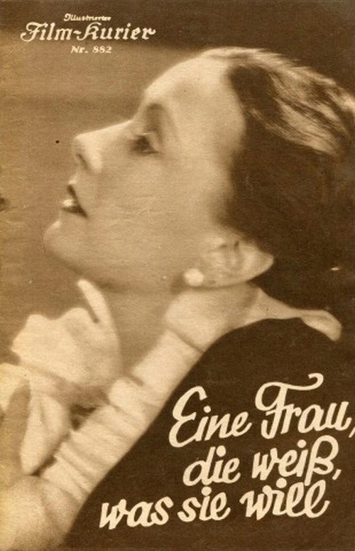 Eine Frau die weiß, was sie will
