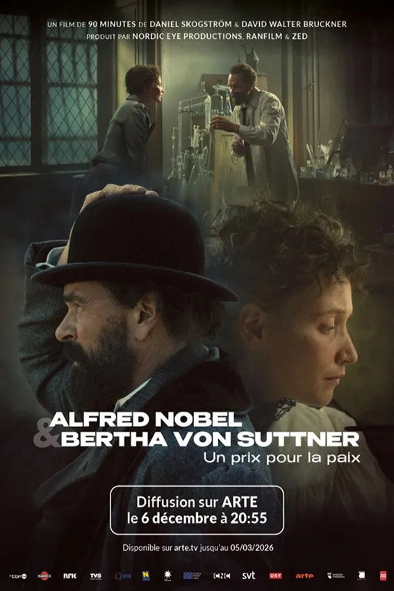 Alfred Nobel et Bertha von Suttner, un prix pour la paix