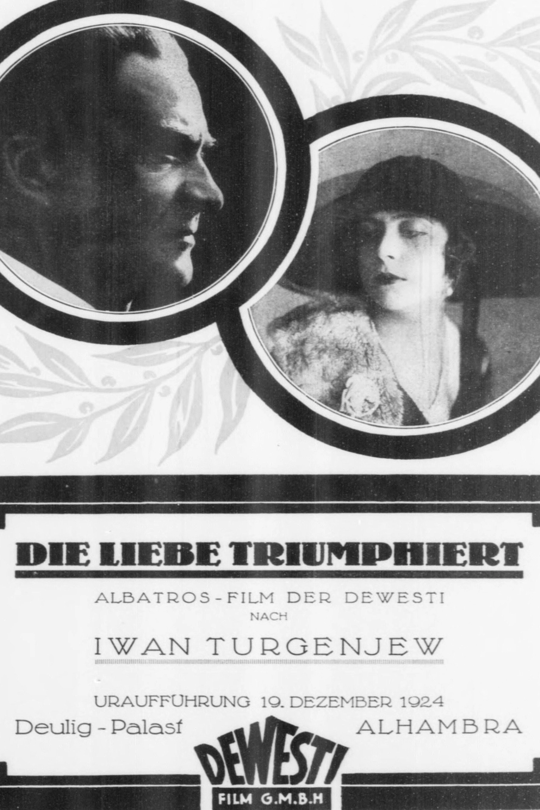 Le chant de l'amour triomphant