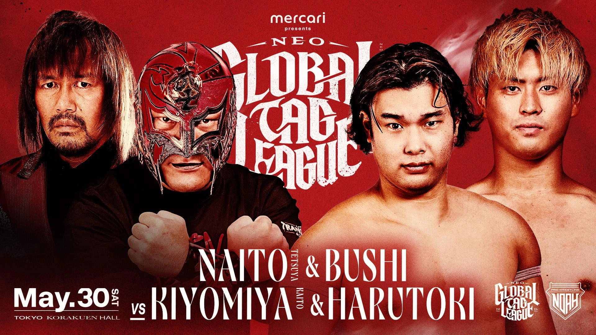 NOAH Neo Global Tag League 2026 ~ Day 4
