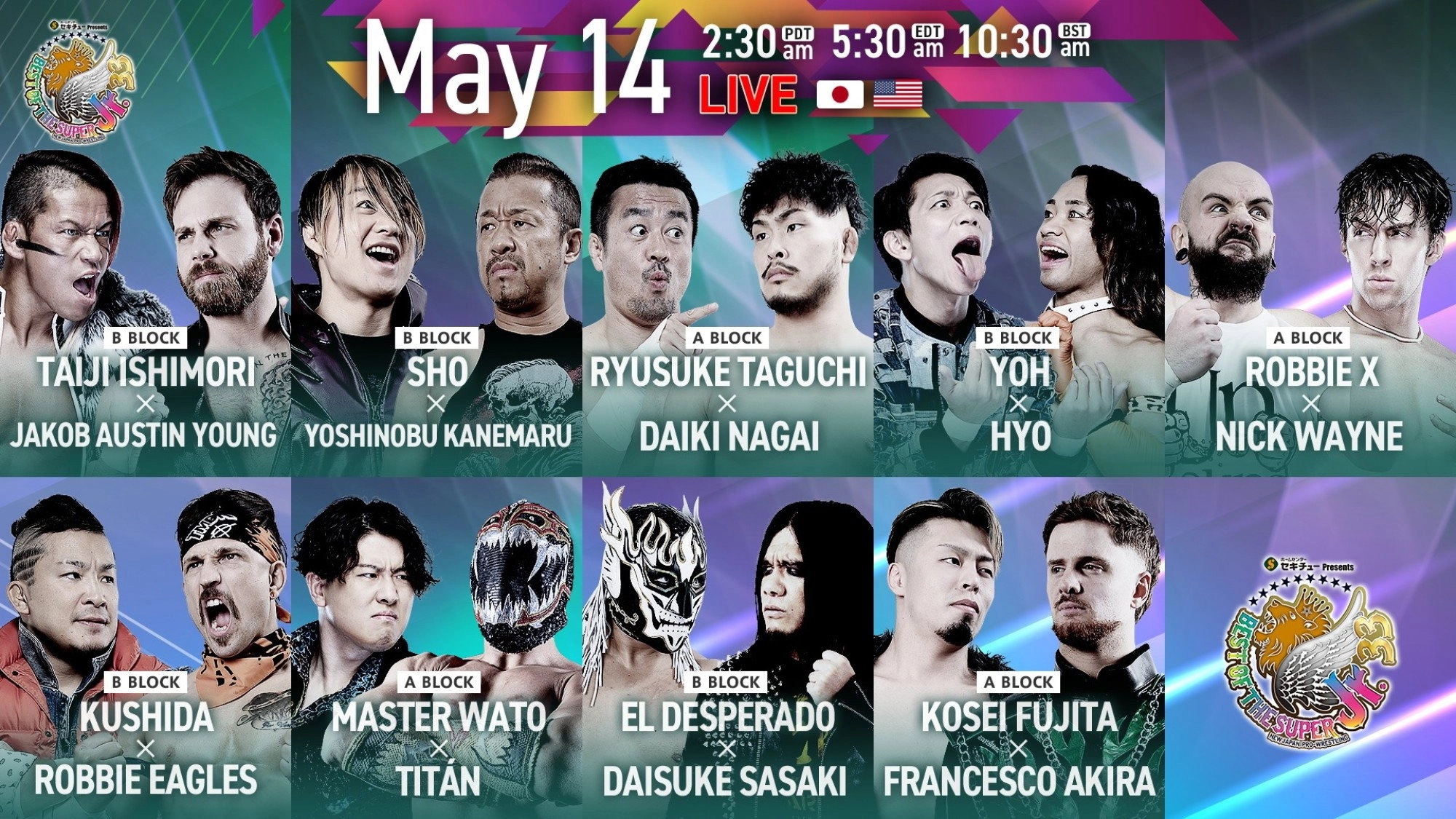 NJPW Best of the Super Junior 33 - Day 1