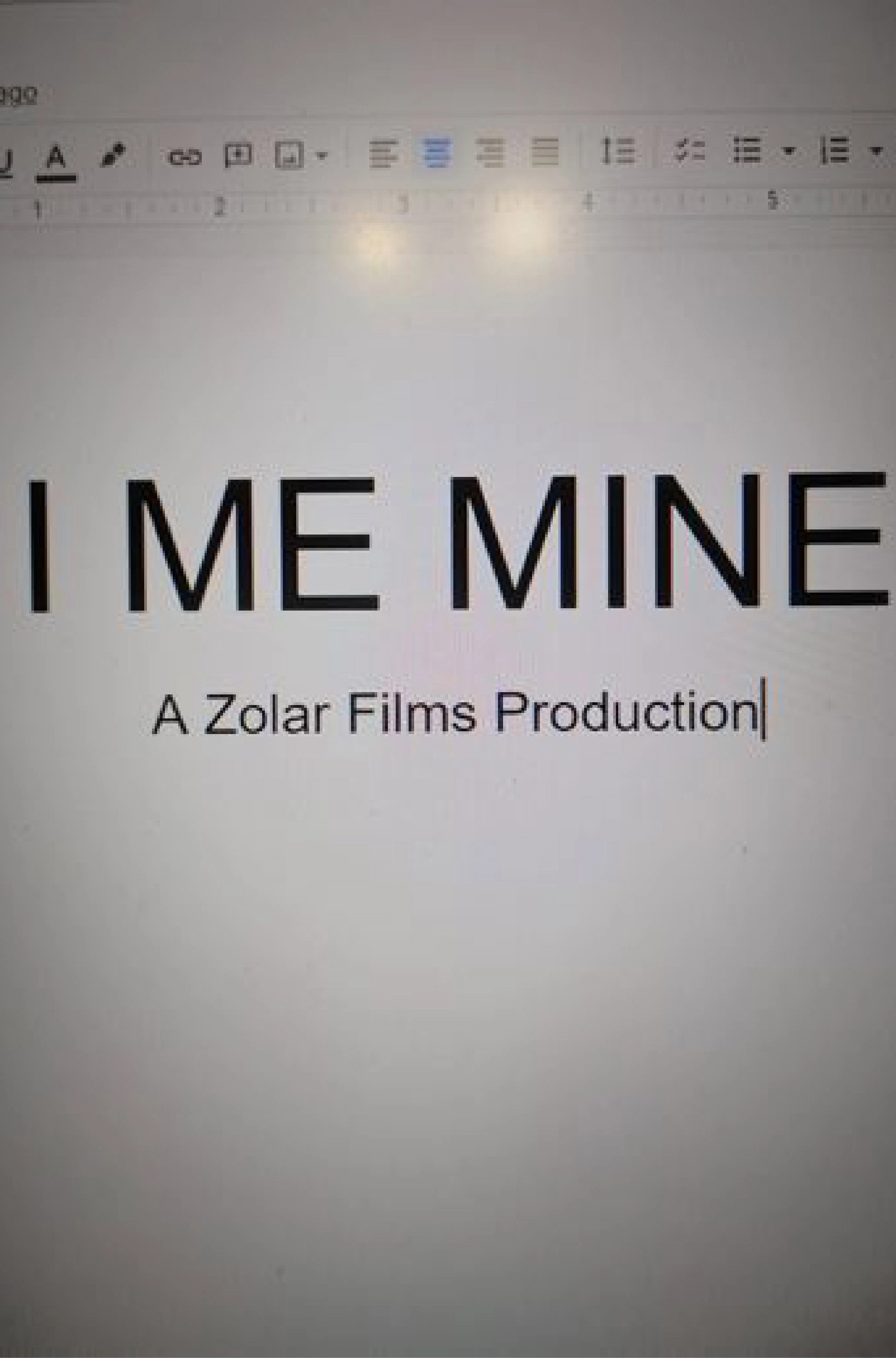 I Me Mine