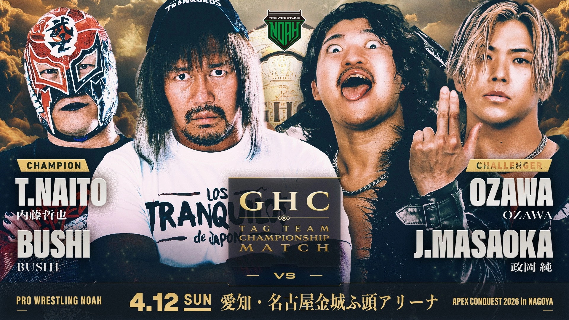 NOAH Apex Conquest 2026 in Nagoya