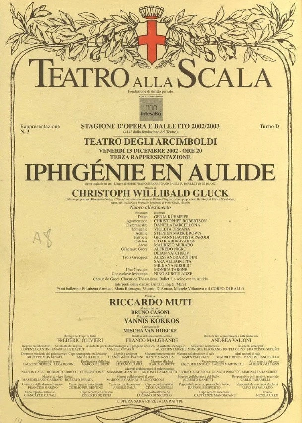 Iphigénie en Aulide