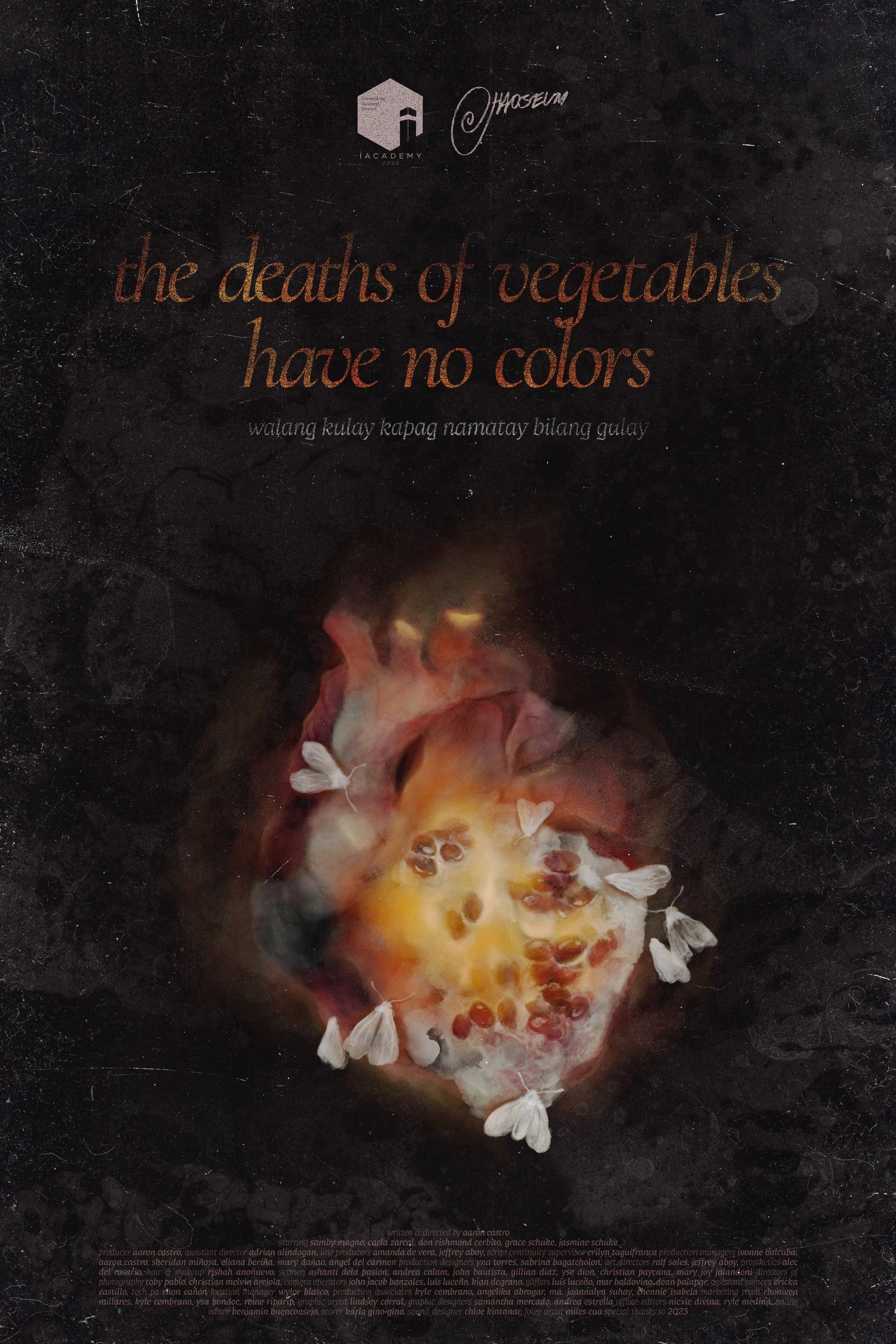 the deaths of vegetables have no colors
