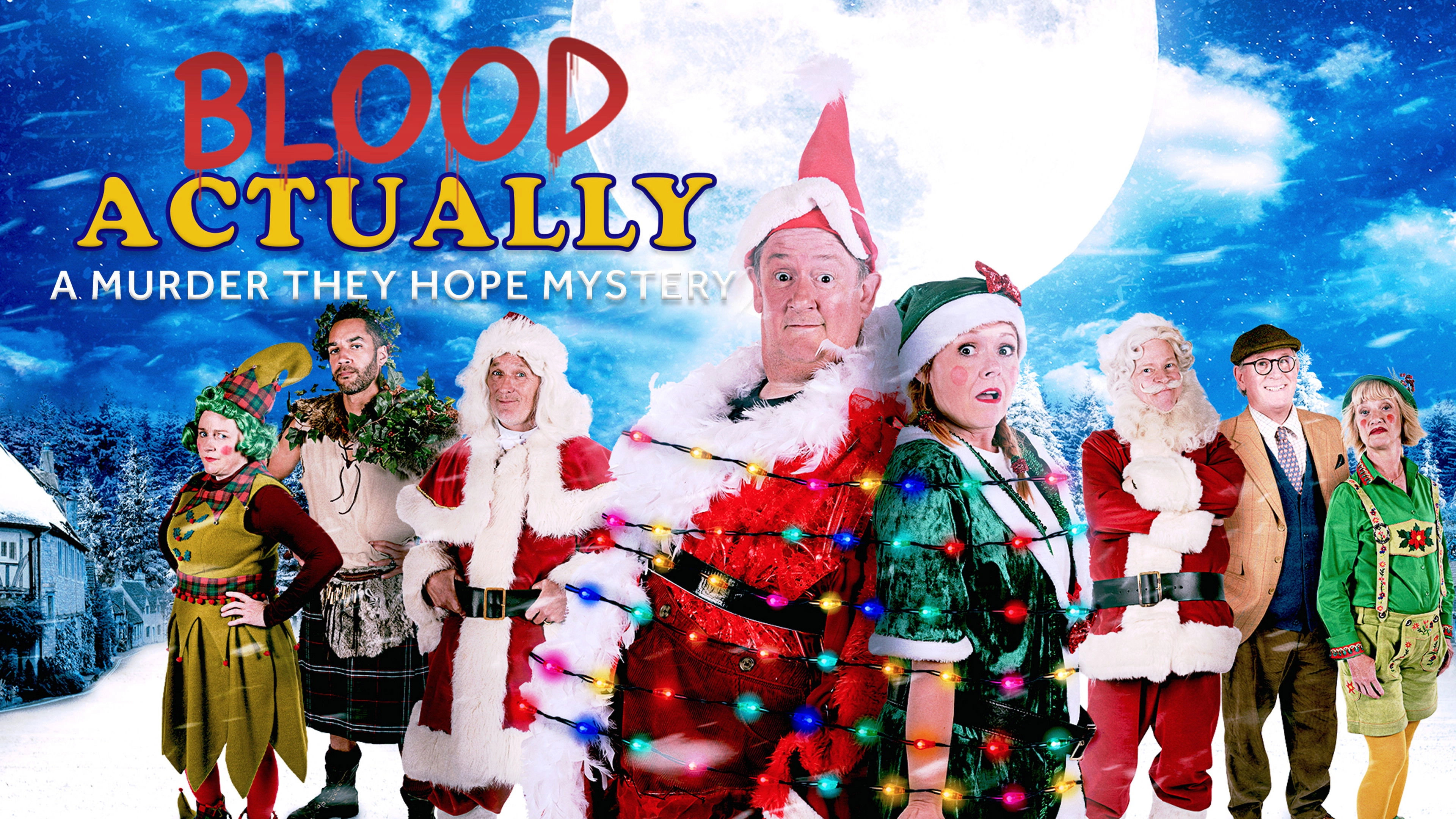 Blood Actually: A Murder, They Hope Mystery