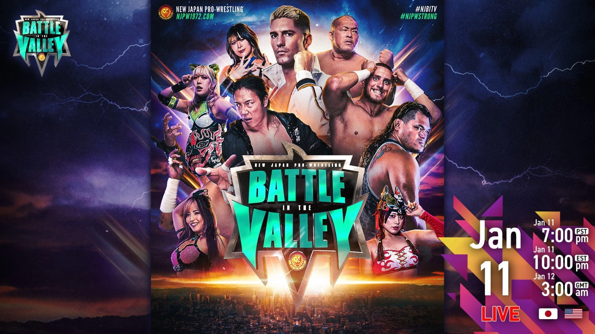 NJPW Battle in the Valley 2025
