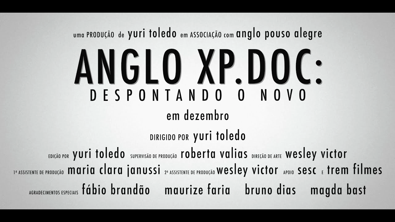 AngloXP.Doc - Despontando o Novo
