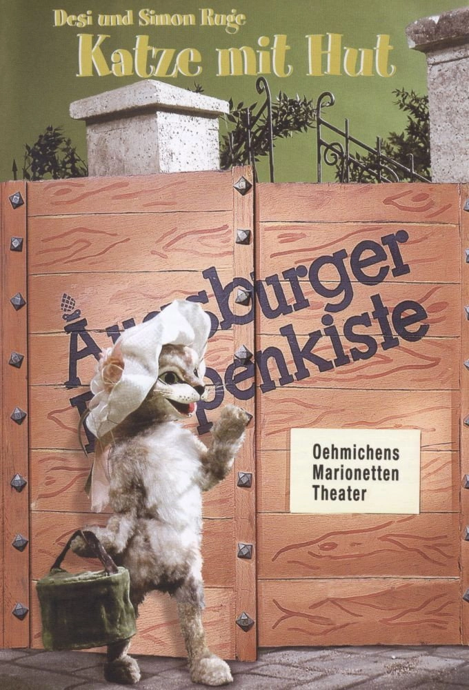Augsburger Puppenkiste - Katze mit Hut