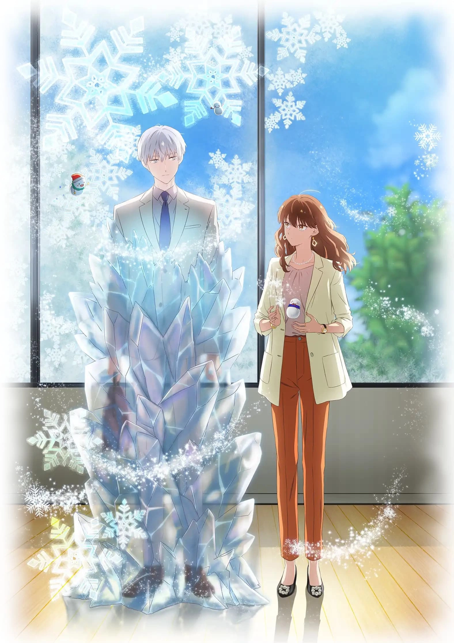 The Ice Guy and His Cool Female Colleague