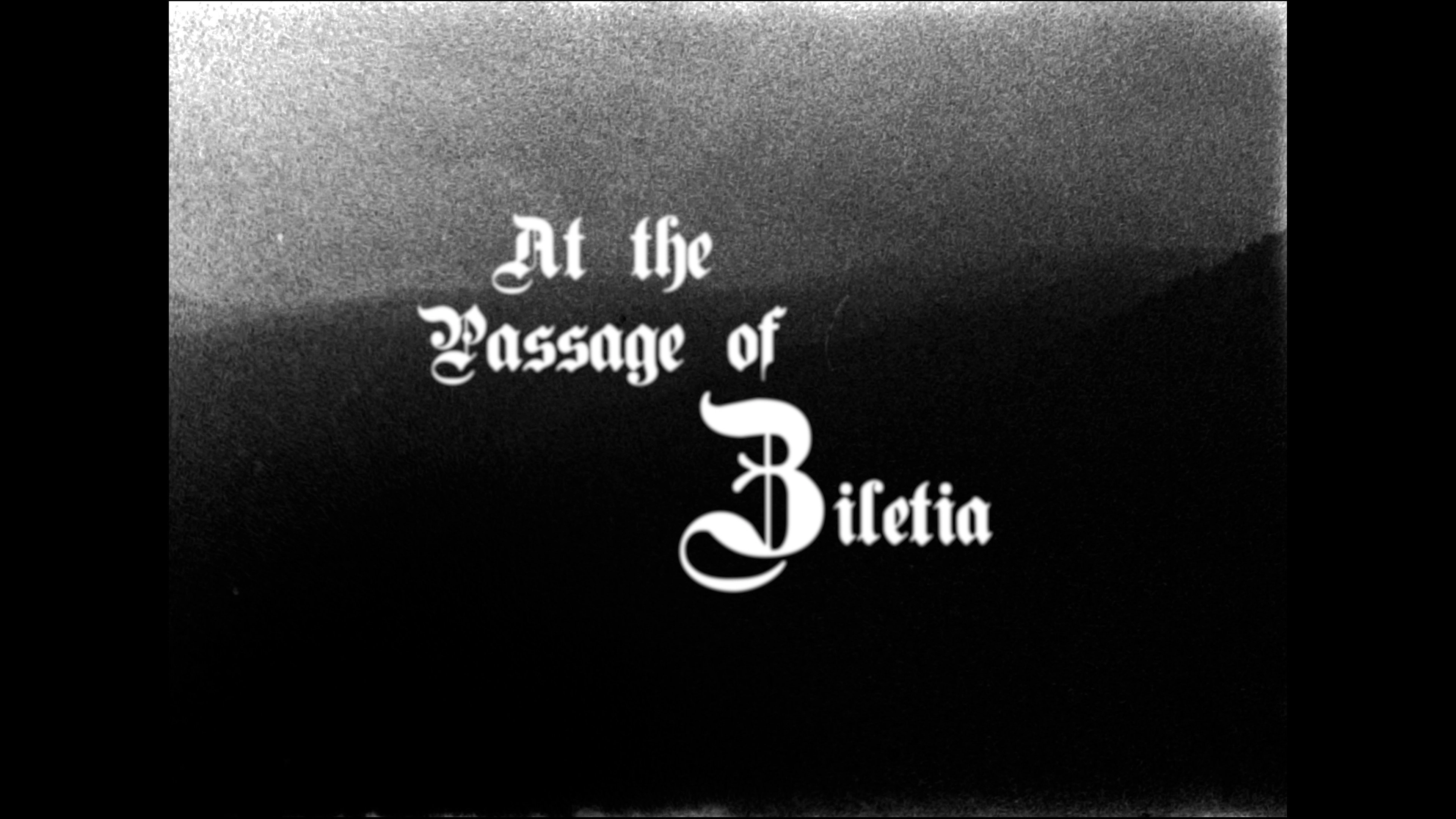 At the Passage of Ziletia