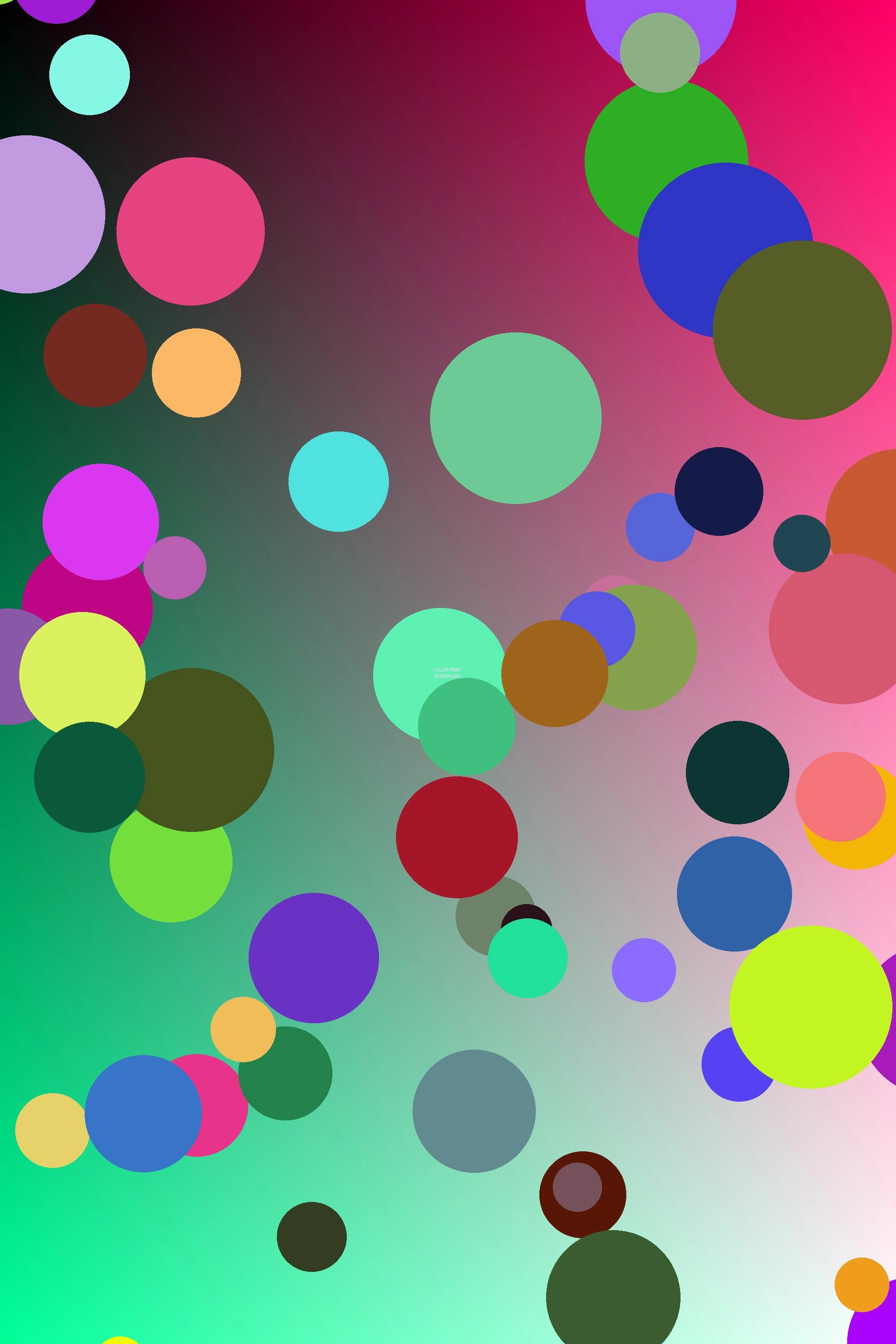 Color Print as Reversal
