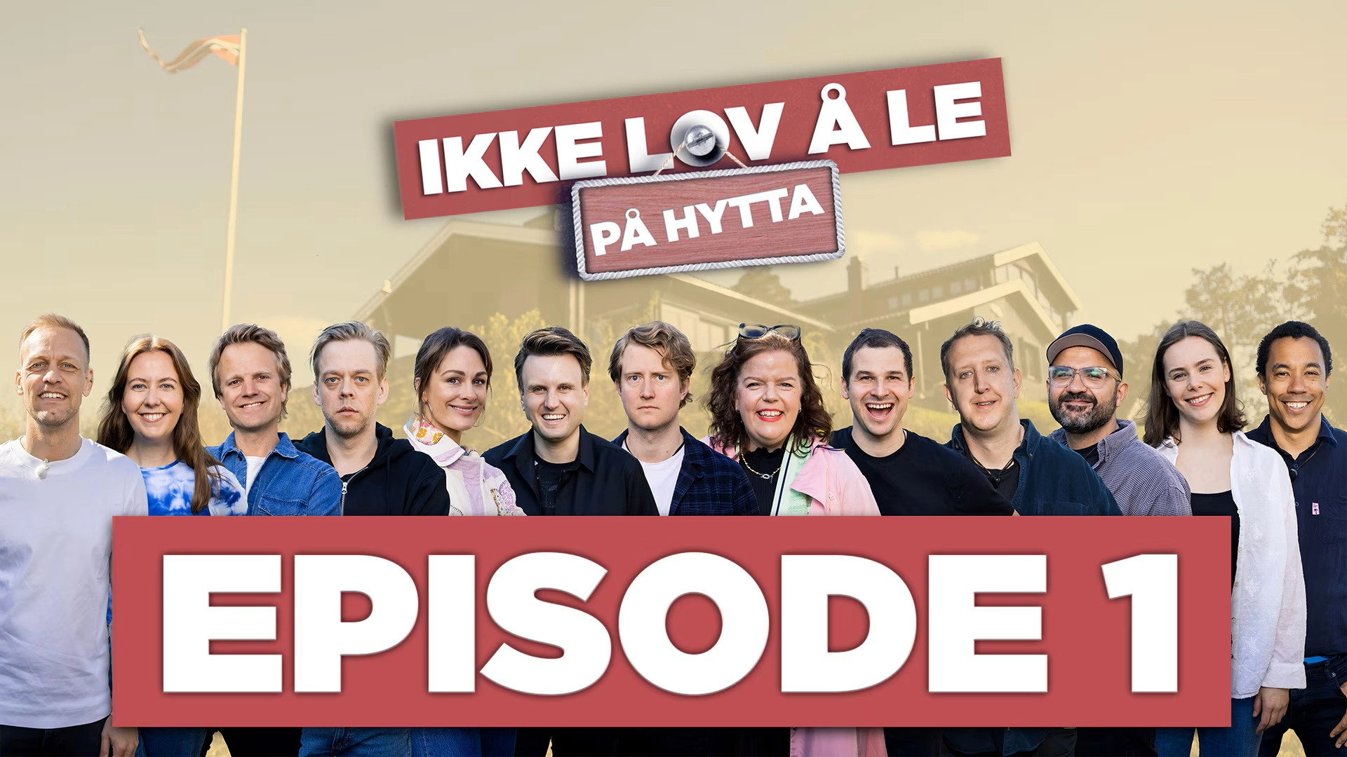 Ikke lov å le på hytta