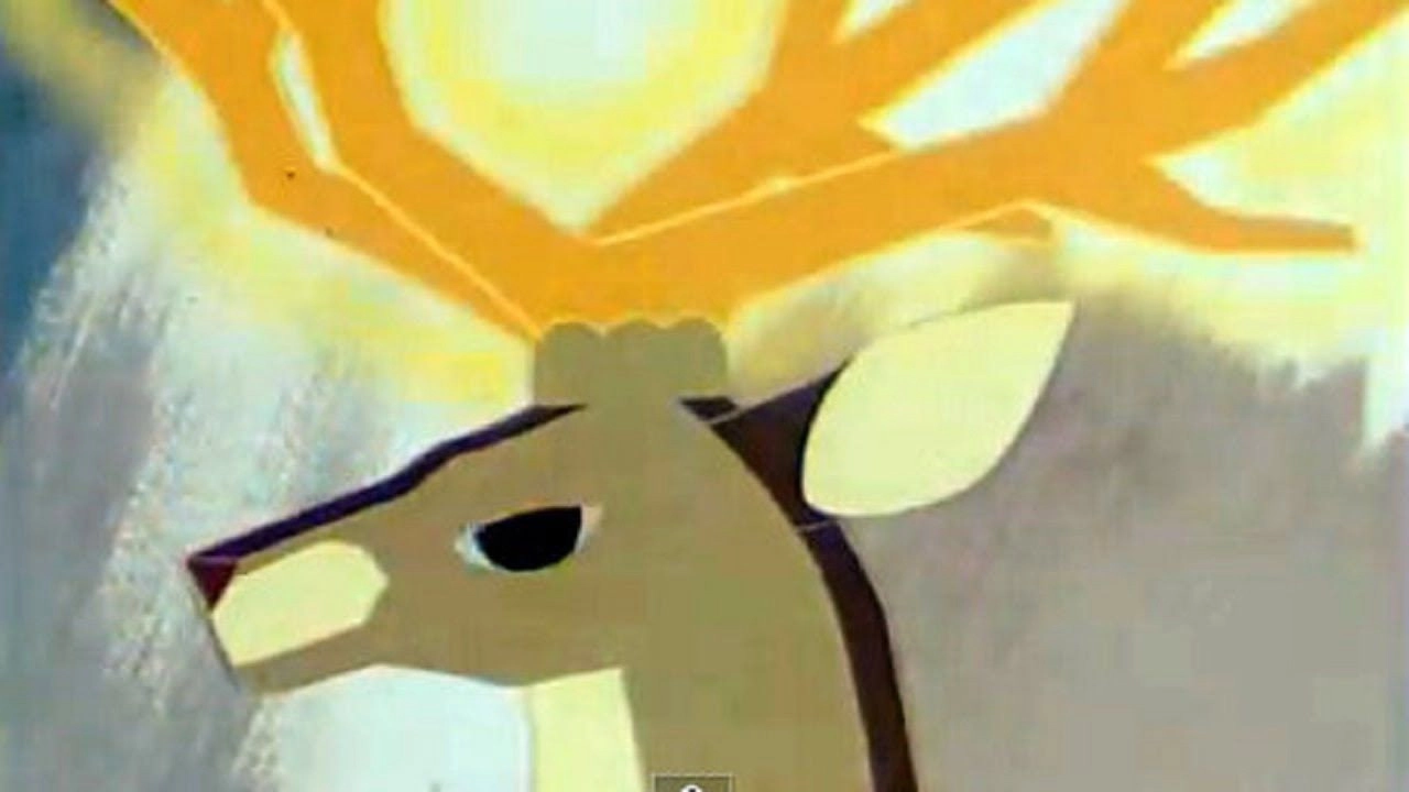 The Golden-Horned Deer