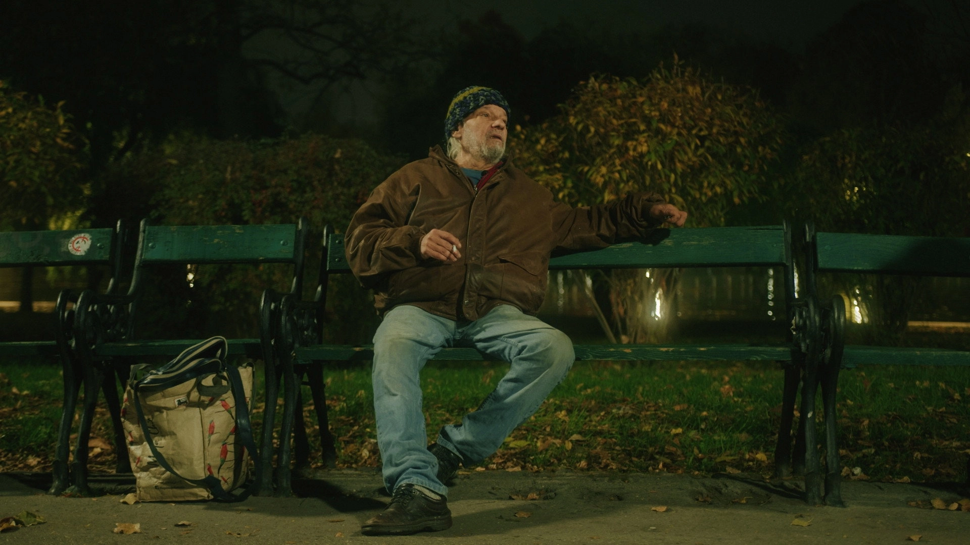 Blocat în propriul film