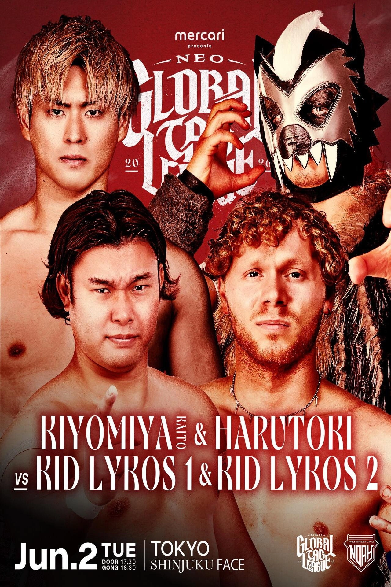 NOAH Neo Global Tag League 2026 ~ Day 6