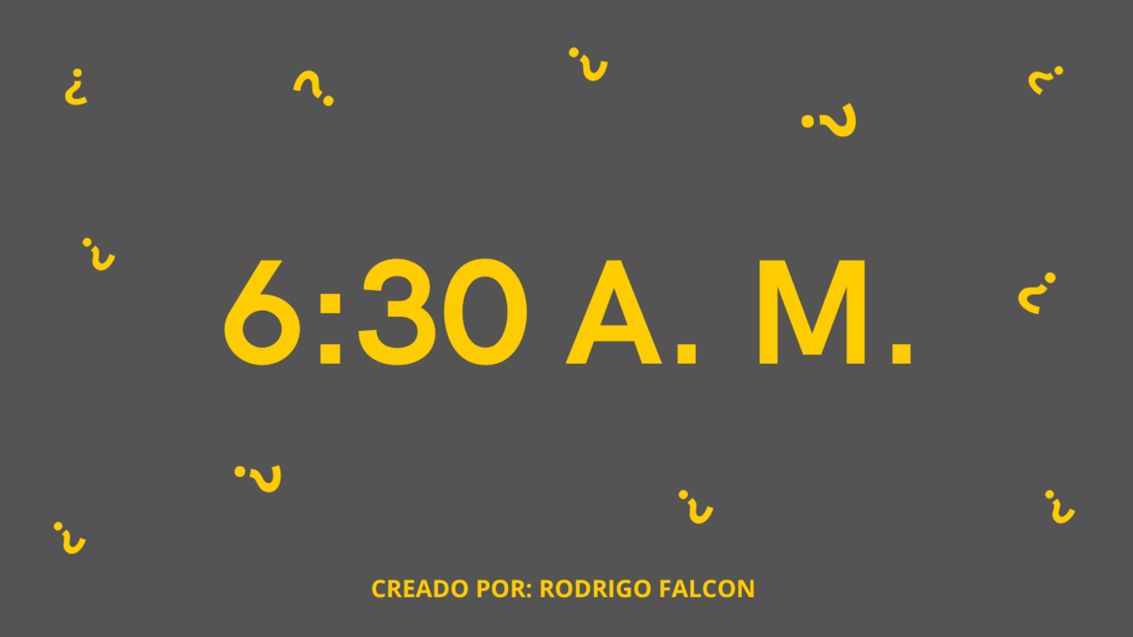 6:30 A.M.