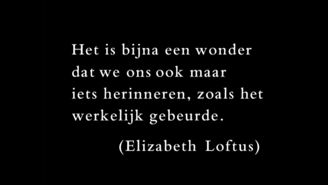 Vertrouwd en O zo Vreemd