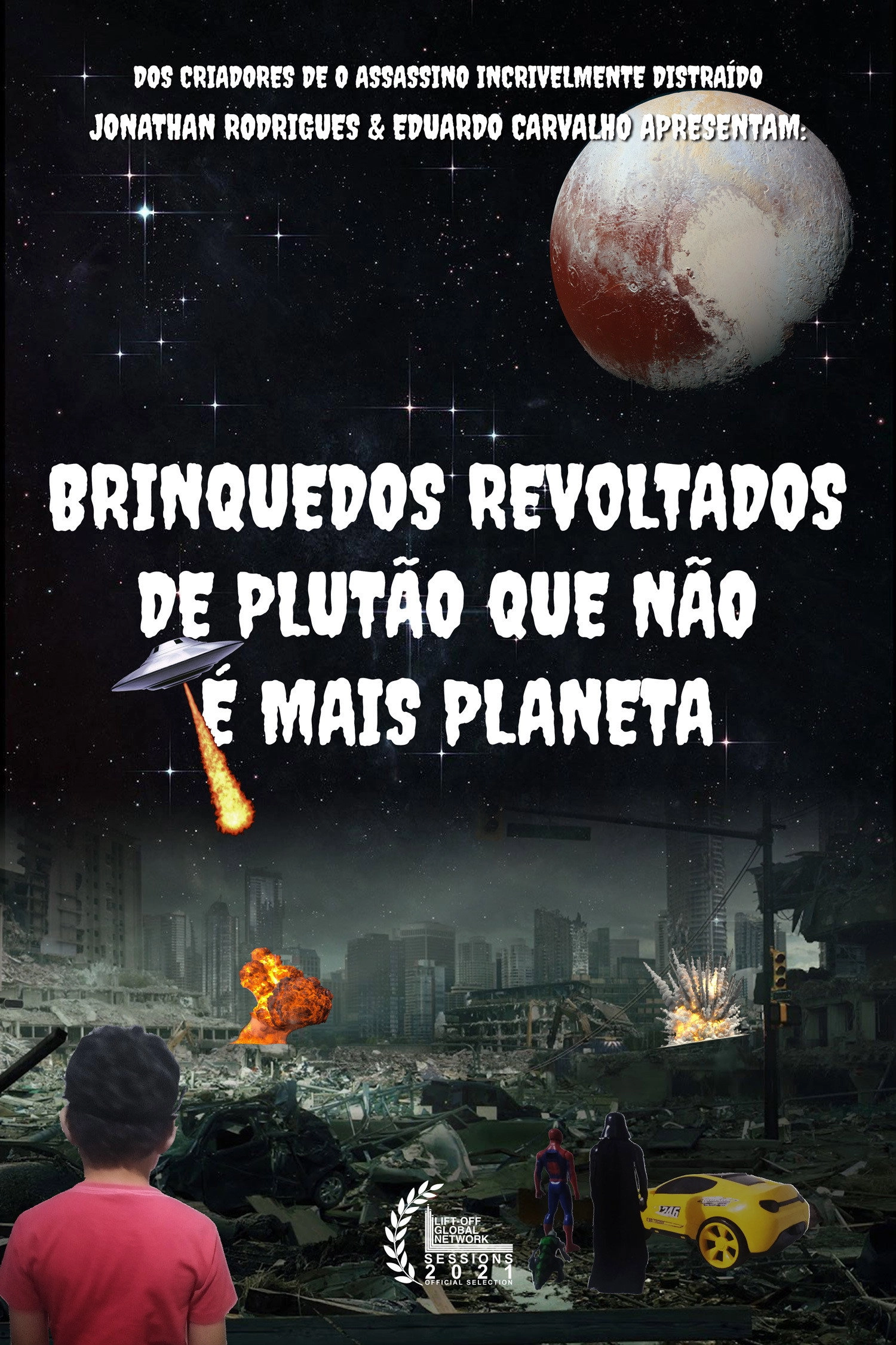 Revolted toys from Pluto that is no longer a planet
