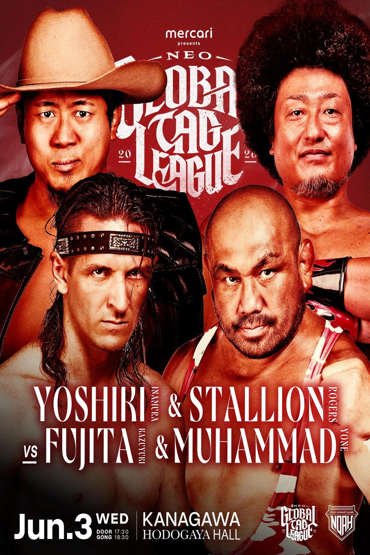 NOAH Neo Global Tag League 2026 ~ Day 7