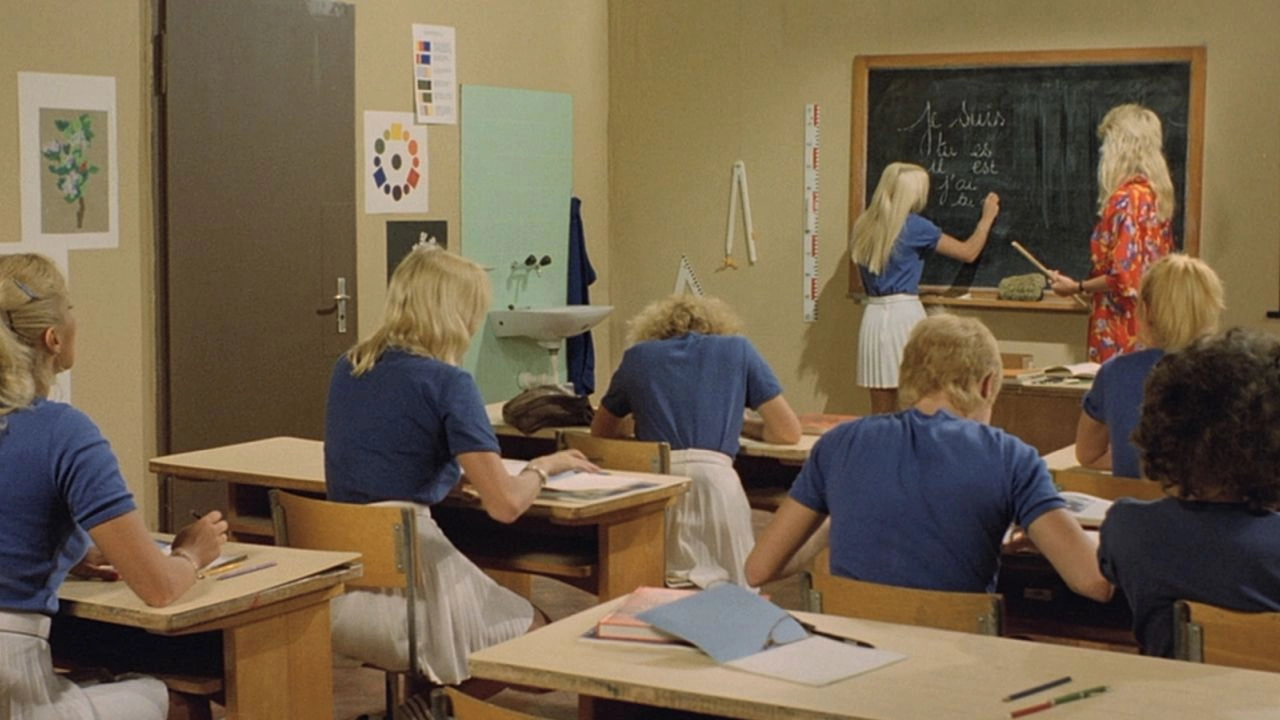 Six Swedish Girls in a Boarding School